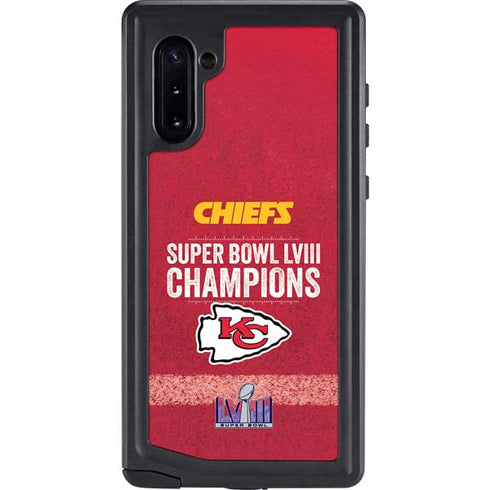 NFL Chiefs Super Bowl LVIII Champions Galaxy Cases