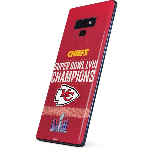 NFL Chiefs Super Bowl LVIII Champions Galaxy Note 9 Skin