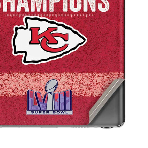 NFL Chiefs Super Bowl LVIII Champions Galaxy Note20 5G Skin