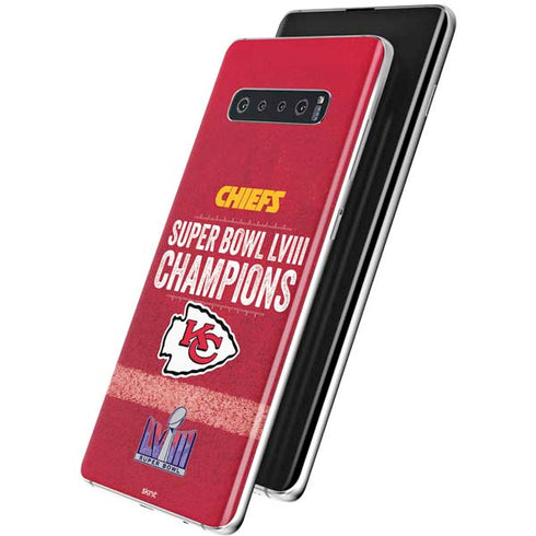 NFL Chiefs Super Bowl LVIII Champions Galaxy S10 Plus Skin