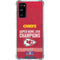 NFL Chiefs Super Bowl LVIII Champions Galaxy S20 FE Clear Case
