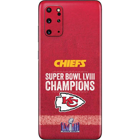NFL Chiefs Super Bowl LVIII Champions Galaxy S20 Plus Skin
