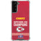 NFL Chiefs Super Bowl LVIII Champions Galaxy S21 FE Clear Case