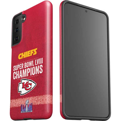 NFL Chiefs Super Bowl LVIII Champions Galaxy S21 FE Pro Case