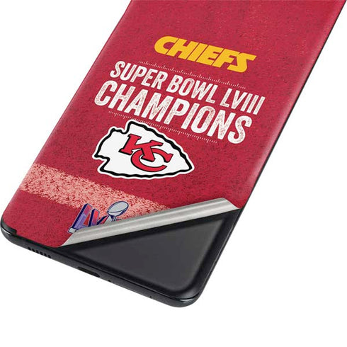 NFL Chiefs Super Bowl LVIII Champions Galaxy S21 Ultra 5G Skin