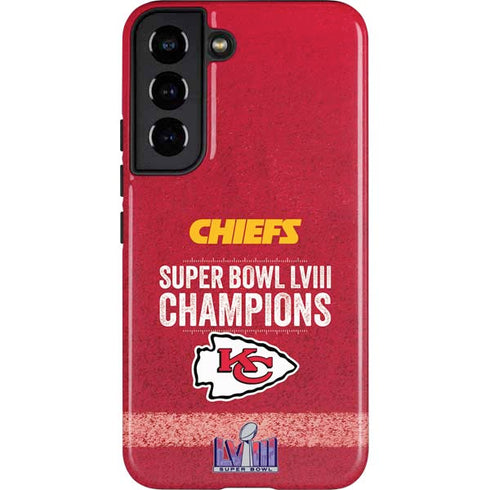 NFL Chiefs Super Bowl LVIII Champions Galaxy S22 Pro Case