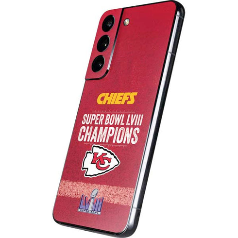 NFL Chiefs Super Bowl LVIII Champions Galaxy S22 Skin