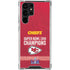NFL Chiefs Super Bowl LVIII Champions Galaxy S22 Ultra Clear Case