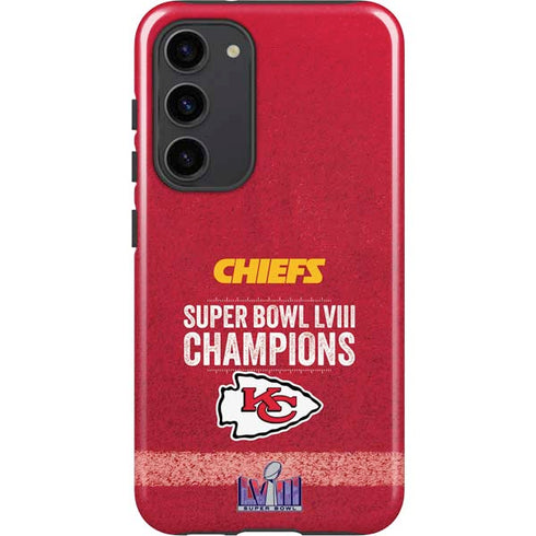 NFL Chiefs Super Bowl LVIII Champions Galaxy S23 Plus Pro Case