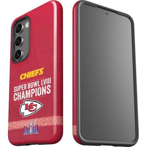 NFL Chiefs Super Bowl LVIII Champions Galaxy S23 Plus Pro Case
