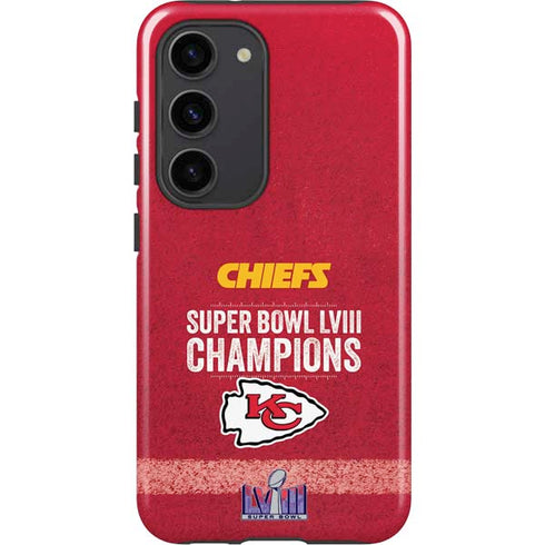 NFL Chiefs Super Bowl LVIII Champions Galaxy S23 Pro Case