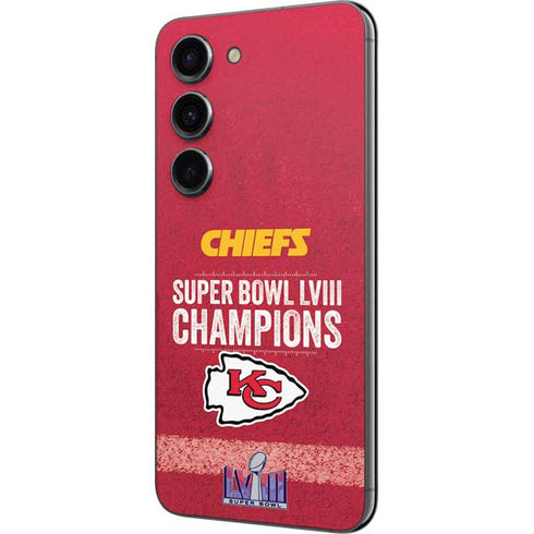 NFL Chiefs Super Bowl LVIII Champions Galaxy S23 Skin