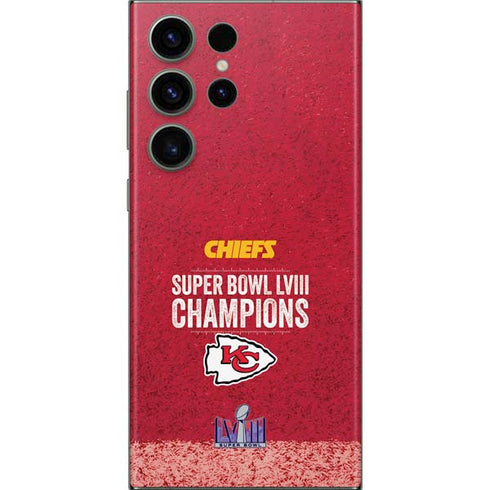 NFL Chiefs Super Bowl LVIII Champions Galaxy Skins