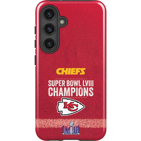 NFL Chiefs Super Bowl LVIII Champions Galaxy S25 Plus Impact Case
