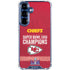NFL Chiefs Super Bowl LVIII Champions Galaxy S25 Plus Clear Case
