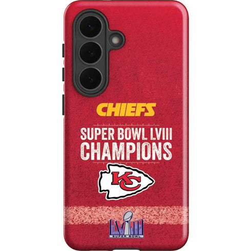 NFL Chiefs Super Bowl LVIII Champions Galaxy S26 Impact Case