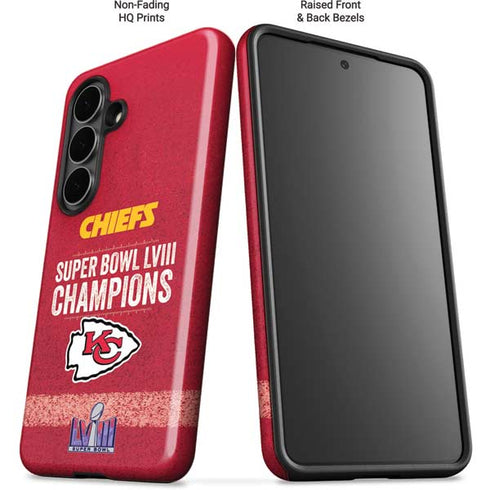 NFL Chiefs Super Bowl LVIII Champions Galaxy S26 Impact Case