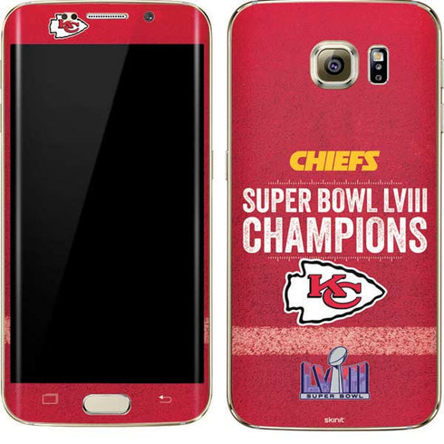 NFL Chiefs Super Bowl LVIII Champions Galaxy S7 Edge Skin