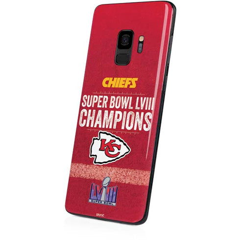 NFL Chiefs Super Bowl LVIII Champions Galaxy S9 Skin