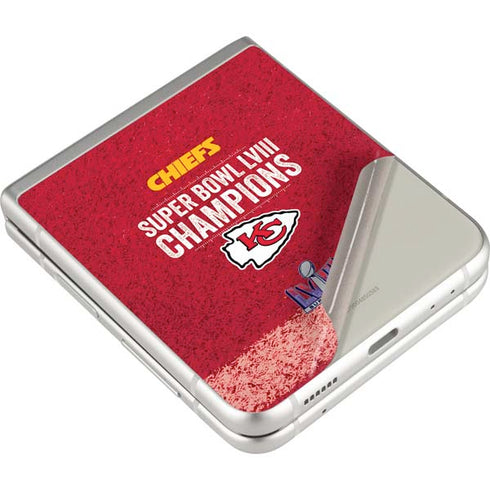 NFL Chiefs Super Bowl LVIII Champions Galaxy Z Flip3 5G Skin