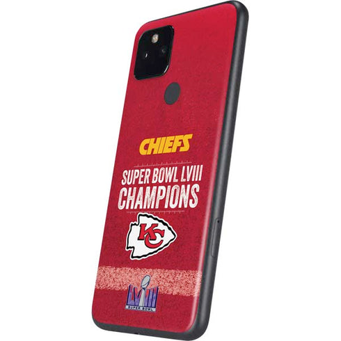 NFL Chiefs Super Bowl LVIII Champions Google Pixel 4a 5G Skin
