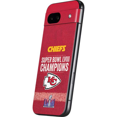 NFL Chiefs Super Bowl LVIII Champions Google Pixel 8a Skin