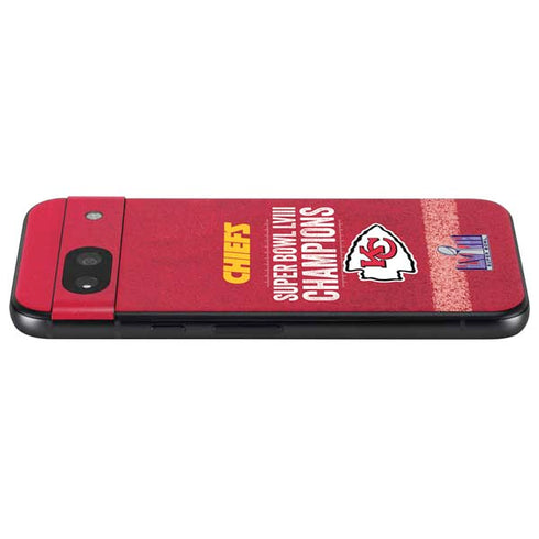 NFL Chiefs Super Bowl LVIII Champions Google Pixel 8a Skin