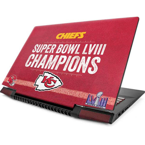 NFL Chiefs Super Bowl LVIII Champions Lenovo IdeaPad Skin