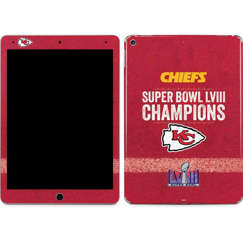 NFL Chiefs Super Bowl LVIII Champions iPad Skins
