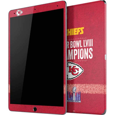 NFL Chiefs Super Bowl LVIII Champions iPad Skins