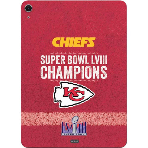 NFL Chiefs Super Bowl LVIII Champions Apple iPad Air Skin