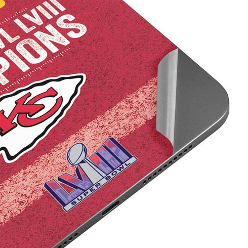 NFL Chiefs Super Bowl LVIII Champions Apple iPad Mini Skin