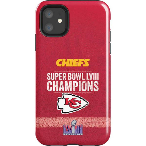 NFL Chiefs Super Bowl LVIII Champions iPhone 11 Impact Case