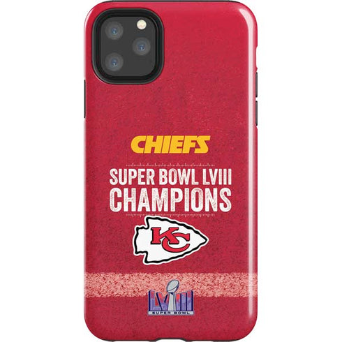 NFL Chiefs Super Bowl LVIII Champions iPhone Cases