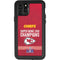 NFL Chiefs Super Bowl LVIII Champions iPhone 11 Pro Waterproof Case