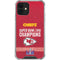 NFL Chiefs Super Bowl LVIII Champions iPhone 12 Clear Case