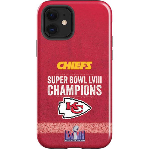 NFL Chiefs Super Bowl LVIII Champions iPhone 12 Impact Case