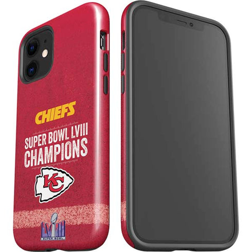 NFL Chiefs Super Bowl LVIII Champions iPhone 12 Impact Case