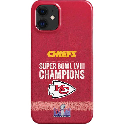 NFL Chiefs Super Bowl LVIII Champions iPhone 12 Mini Lite Case