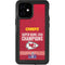 NFL Chiefs Super Bowl LVIII Champions iPhone 12 Mini Waterproof Case