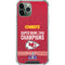 NFL Chiefs Super Bowl LVIII Champions iPhone 12 Pro Clear Case