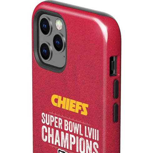 NFL Chiefs Super Bowl LVIII Champions iPhone 12 Pro Max Impact Case