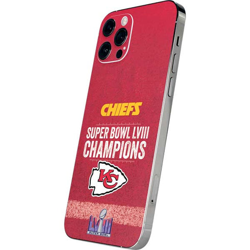 NFL Chiefs Super Bowl LVIII Champions iPhone 12 Pro Max Skin