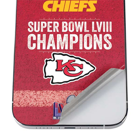 NFL Chiefs Super Bowl LVIII Champions iPhone 12 Pro Max Skin