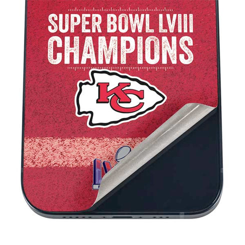 NFL Chiefs Super Bowl LVIII Champions iPhone 12 Skin