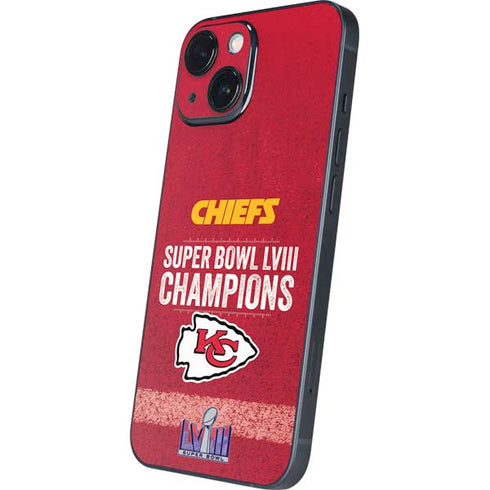NFL Chiefs Super Bowl LVIII Champions iPhone 13 Mini Skin