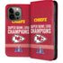 NFL Chiefs Super Bowl LVIII Champions iPhone 13 Pro Folio Case