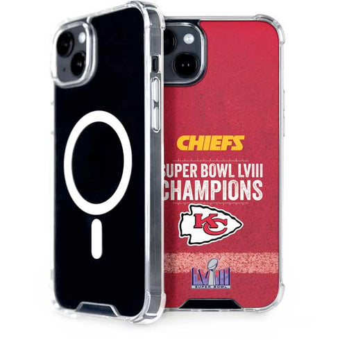 NFL Chiefs Super Bowl LVIII Champions iPhone 14 MagSafe Case