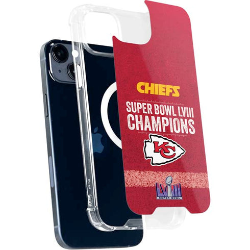 NFL Chiefs Super Bowl LVIII Champions iPhone 14 MagSafe Case