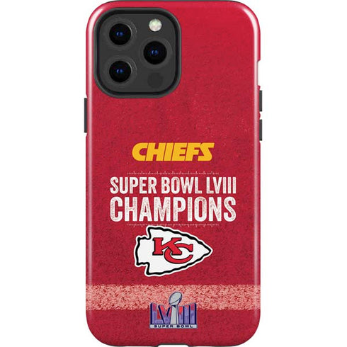 NFL Chiefs Super Bowl LVIII Champions iPhone 14 Pro Max Impact Case